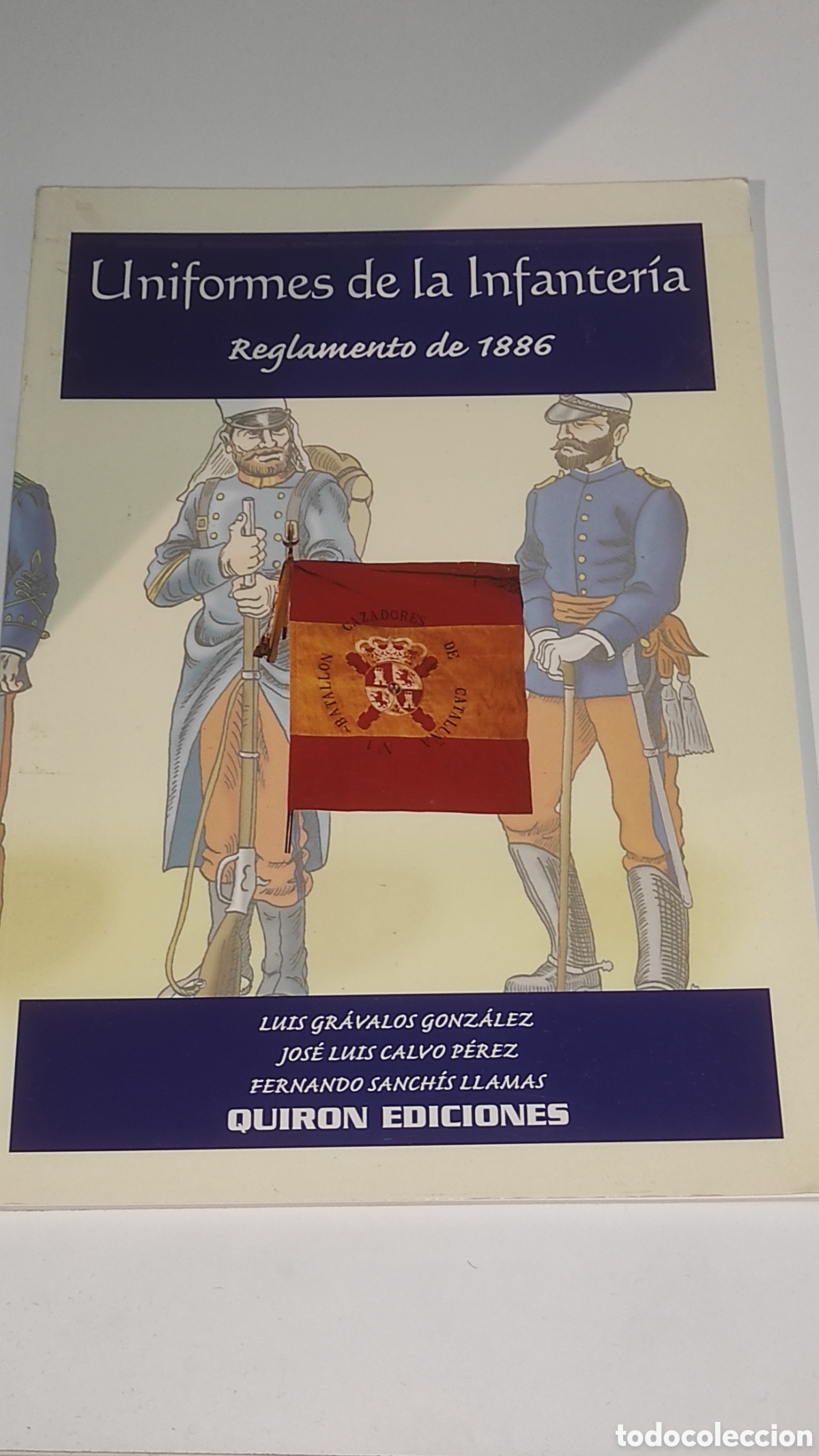 Vintage: Uniformes Infanter&iacute;a. 1886. - Foto 3
