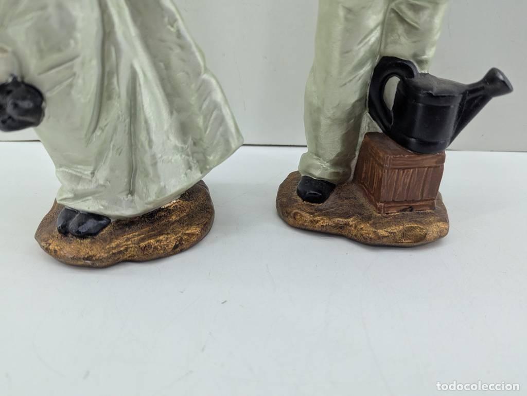 Vintage: 2 FIGURAS DE PORCELANA - Foto 5