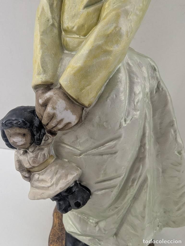 Vintage: 2 FIGURAS DE PORCELANA - Foto 7
