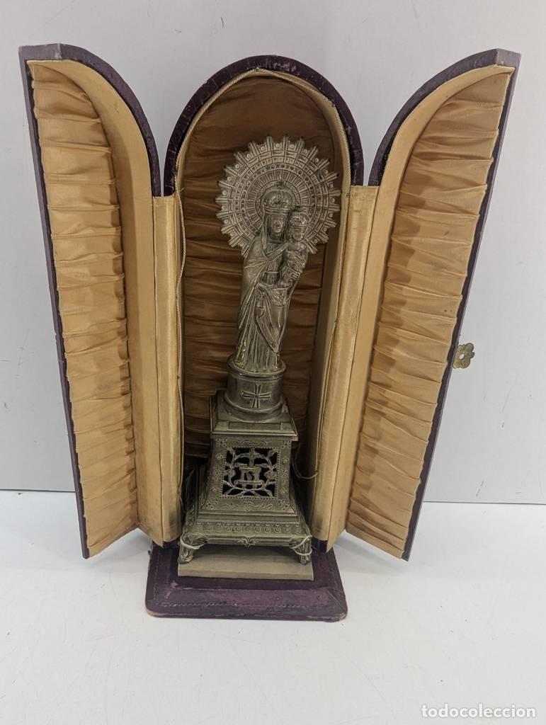 Vintage: CAPILLA CON VIRGEN DEL PILAR - Foto 1