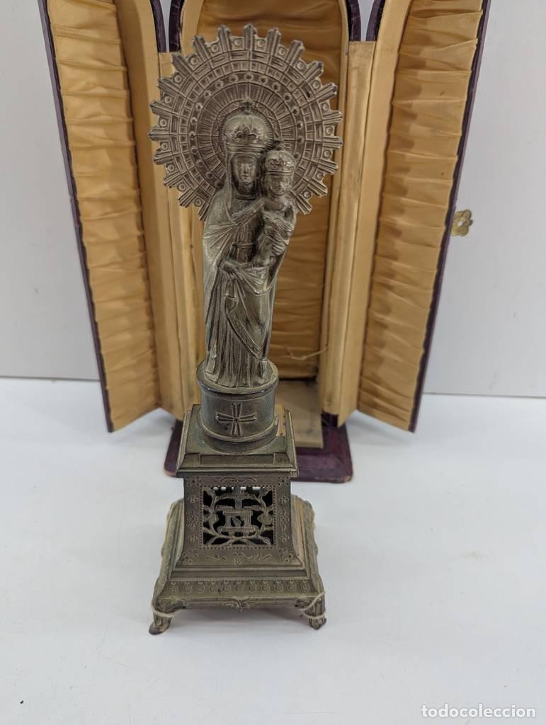 Vintage: CAPILLA CON VIRGEN DEL PILAR - Foto 2