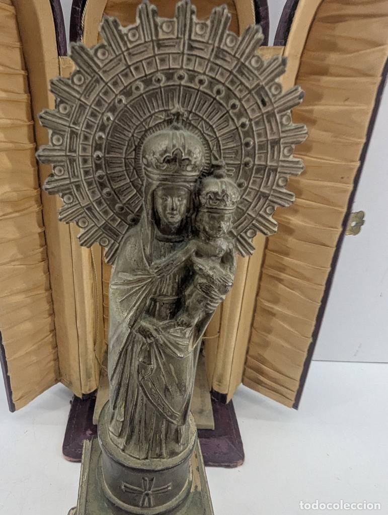 Vintage: CAPILLA CON VIRGEN DEL PILAR - Foto 3