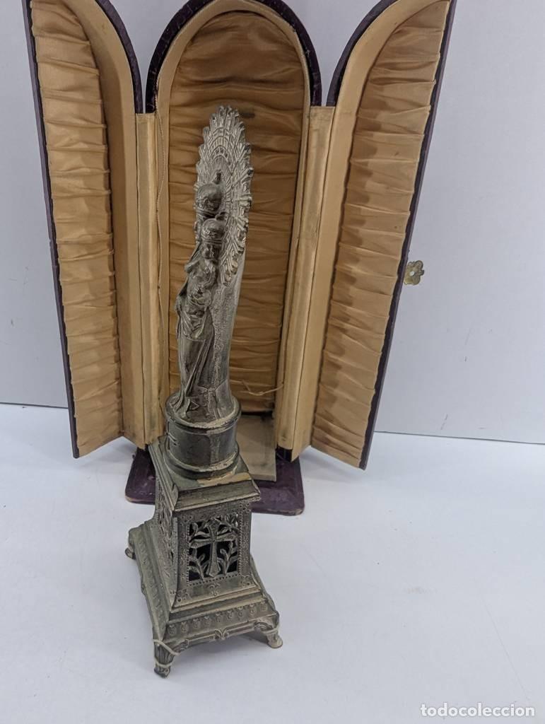 Vintage: CAPILLA CON VIRGEN DEL PILAR - Foto 4