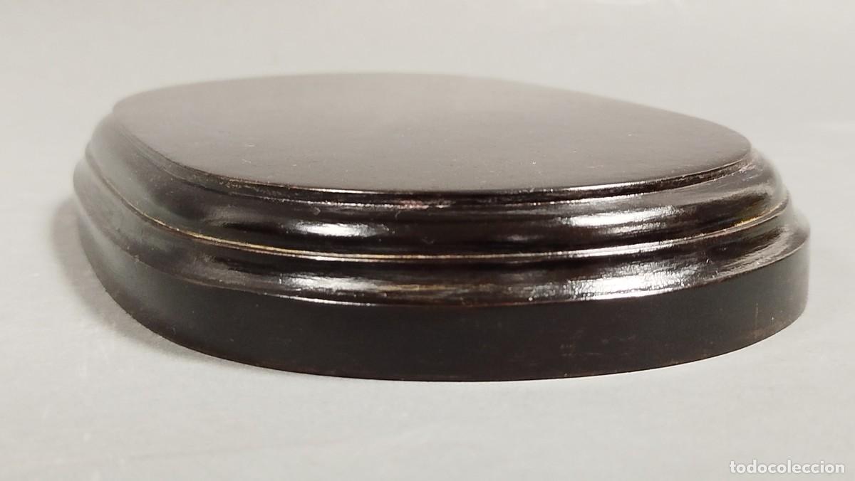 Vintage: BASE DE MADERA BARNIZADA - Foto 4