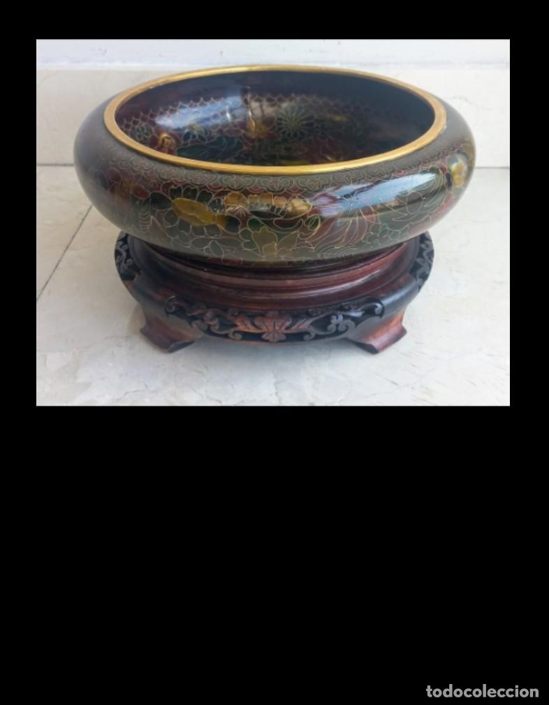 Vintage: Cuenco chino cloisonne - Foto 1