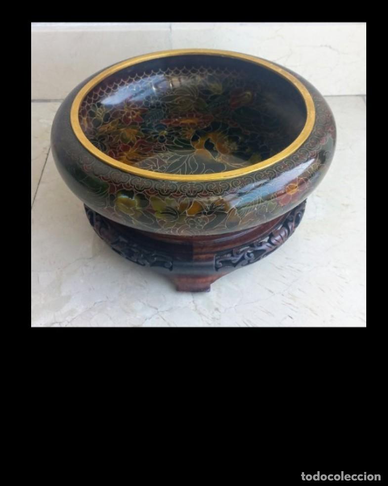 Vintage: Cuenco chino cloisonne - Foto 2
