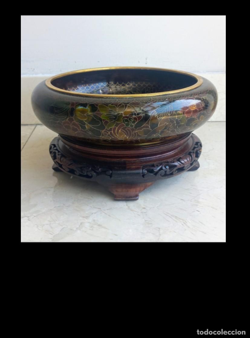 Vintage: Cuenco chino cloisonne - Foto 3