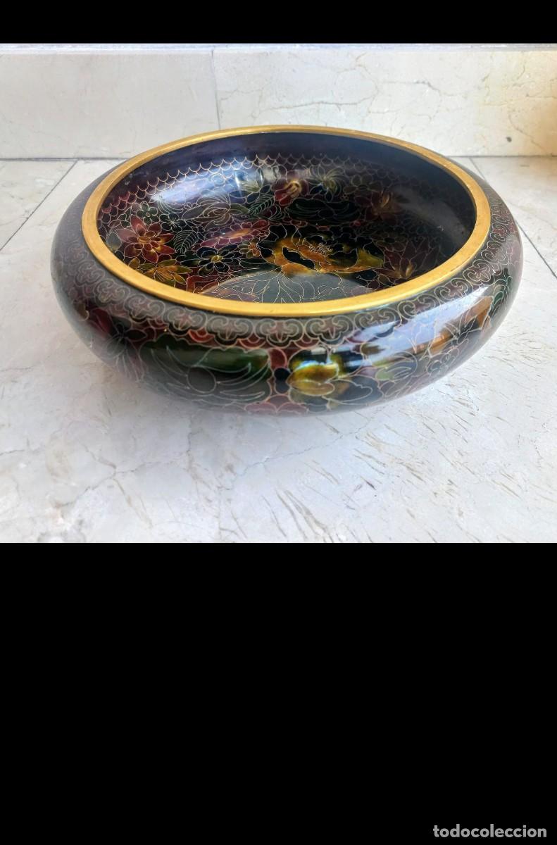 Vintage: Cuenco chino cloisonne - Foto 4