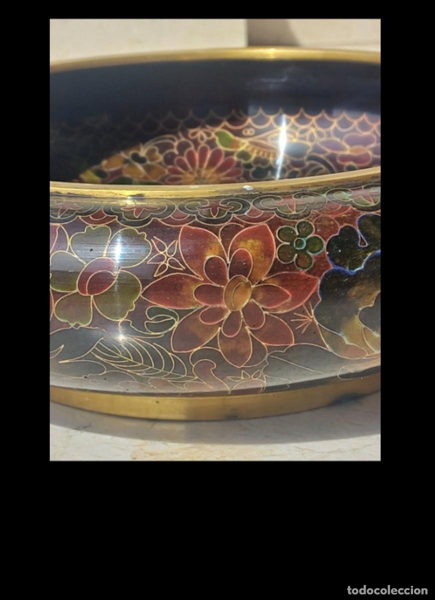 Vintage: Cuenco chino cloisonne - Foto 8