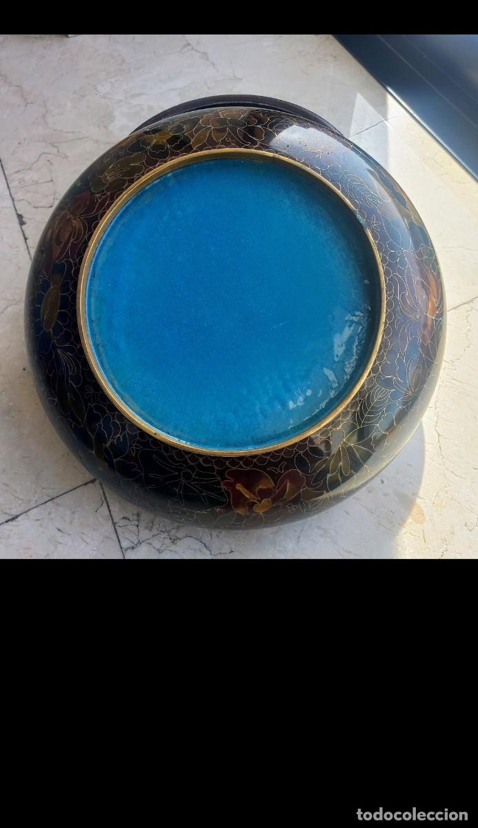 Vintage: Cuenco chino cloisonne - Foto 9