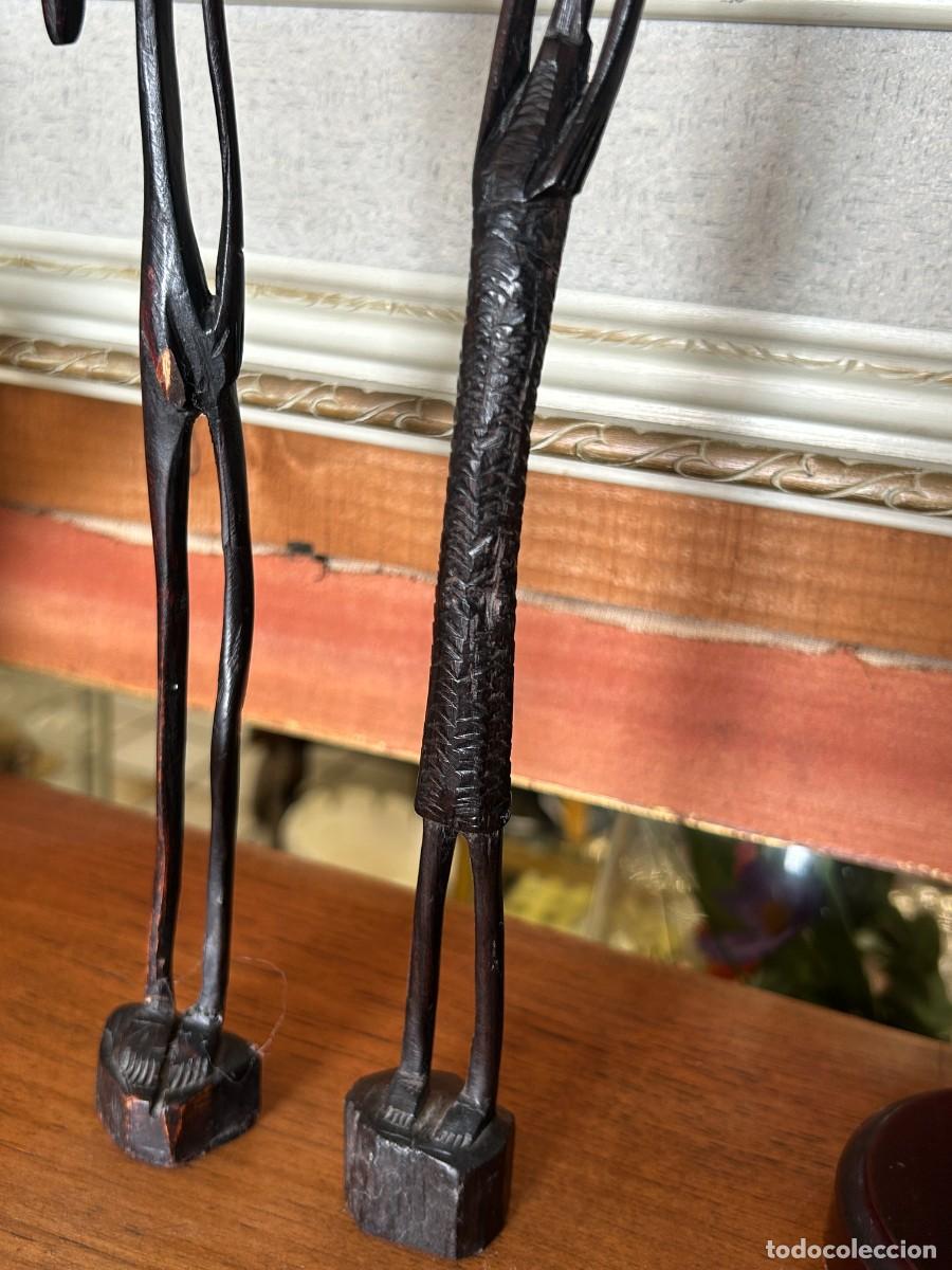 Vintage: Figura de madera de &eacute;bano - Foto 5