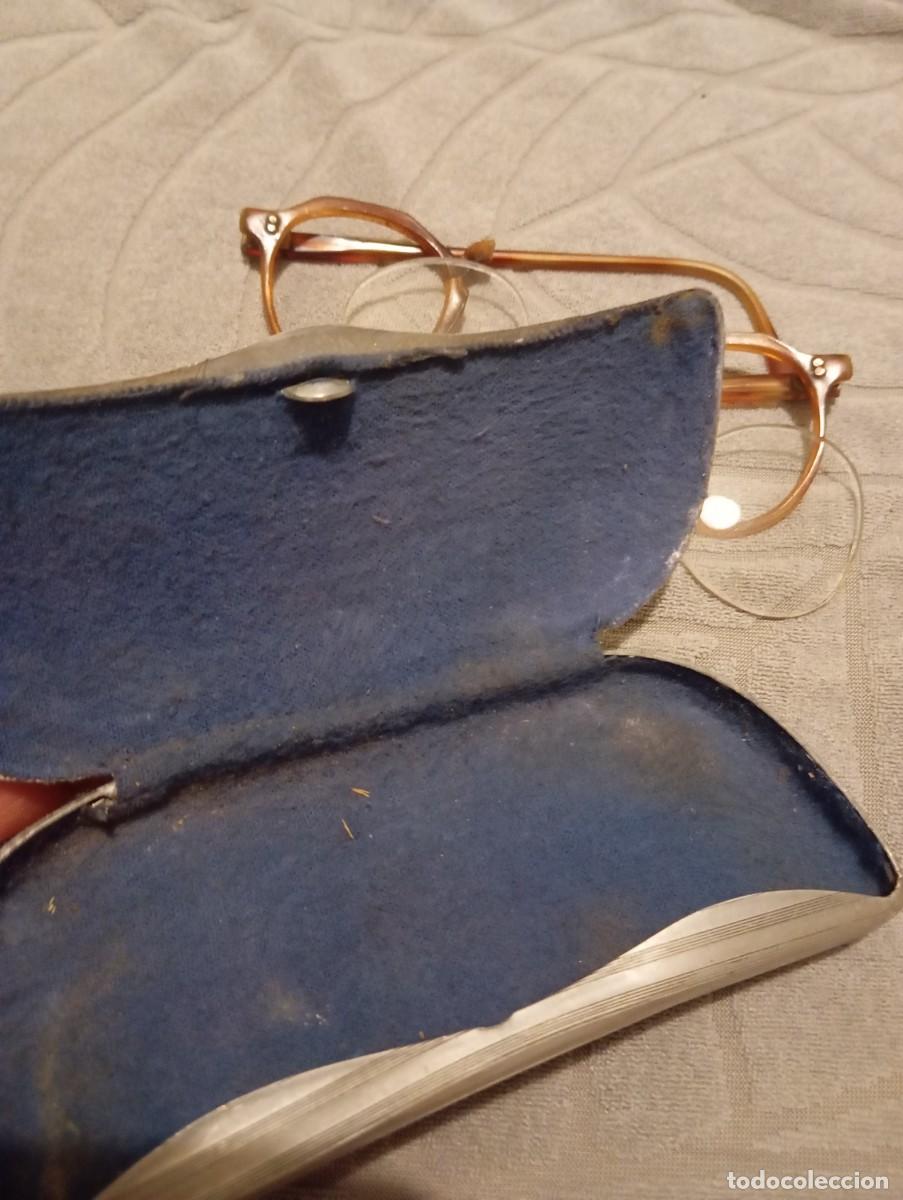 Vintage: GAFAS ANTIGUAS CON FUNDA METAL - Foto 6