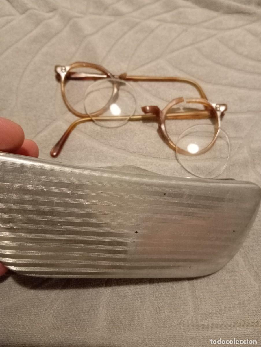 Vintage: GAFAS ANTIGUAS CON FUNDA METAL - Foto 7