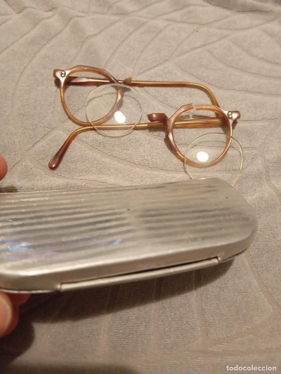 Vintage: GAFAS ANTIGUAS CON FUNDA METAL - Foto 8