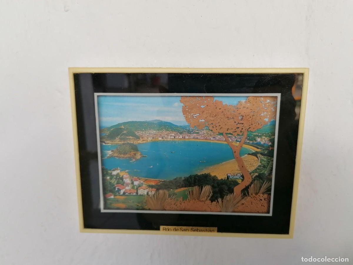 Vintage: Cuadro Souvenir San Sebasti&aacute;n - Foto 1