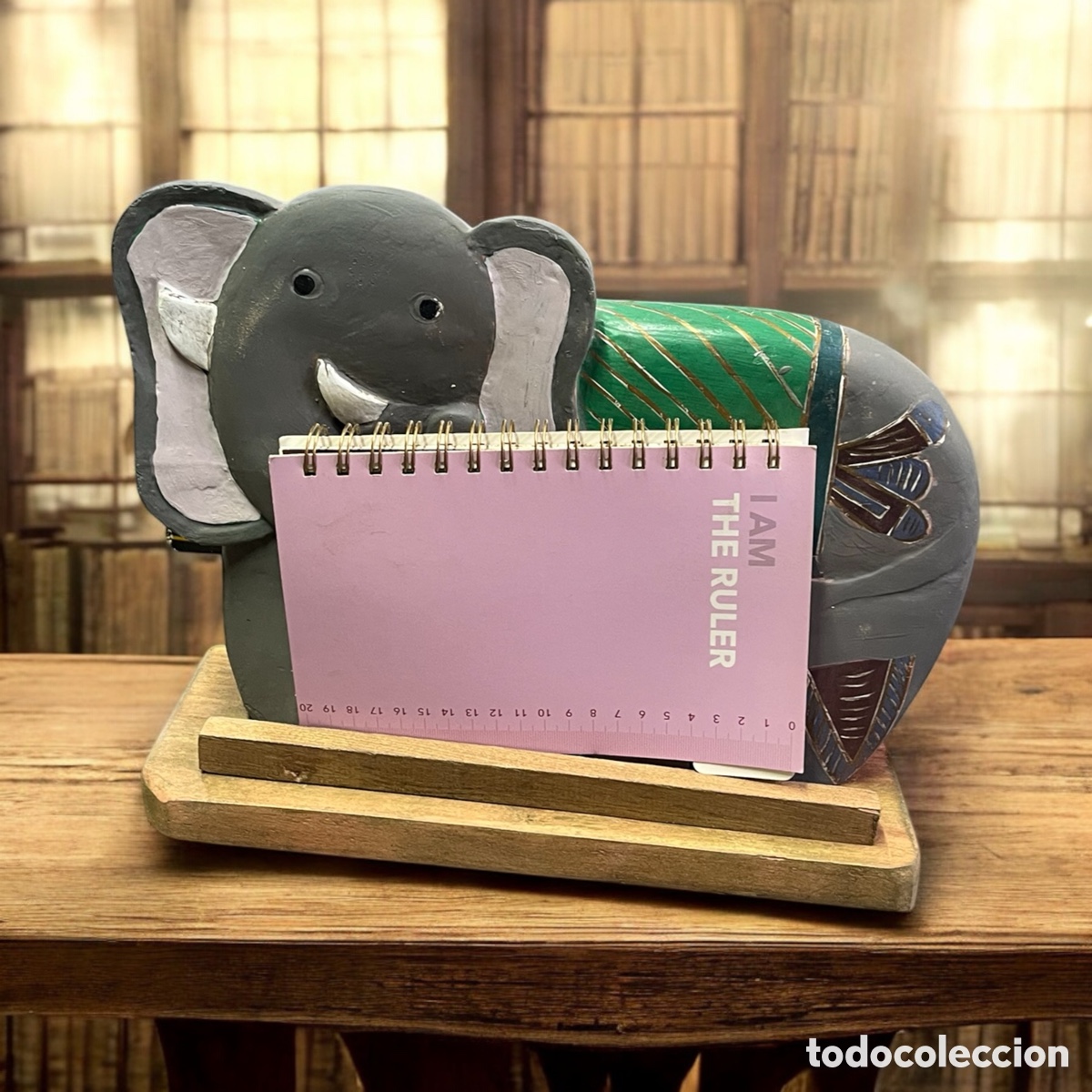 Vintage: Atril elefante de madera - Foto 4