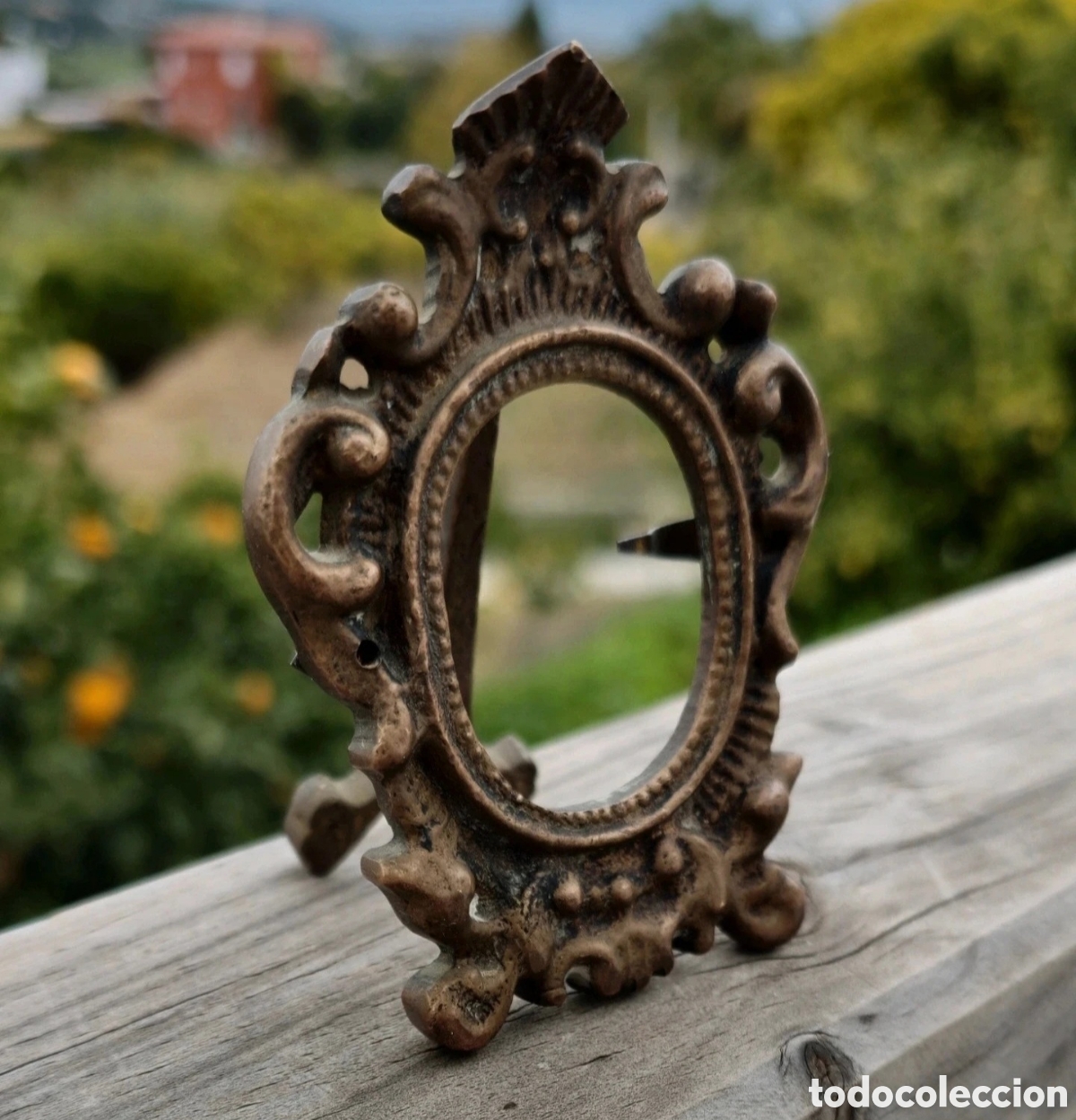 Vintage: Marco de bronce vintage - Foto 2