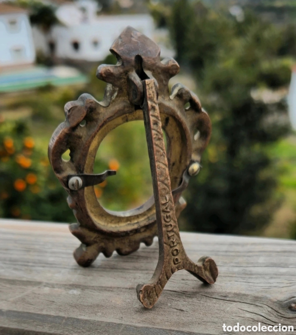 Vintage: Marco de bronce vintage - Foto 3