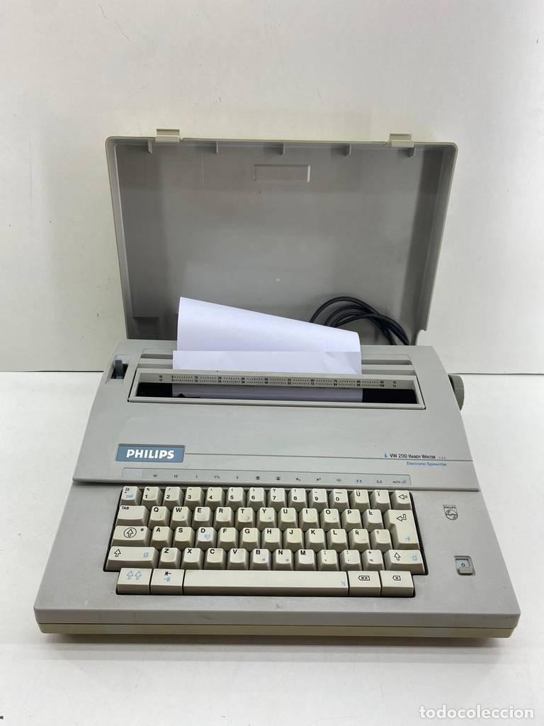 Vintage: M&Aacute;QUINA DE ESCRIBIR PHILIPS - Foto 3