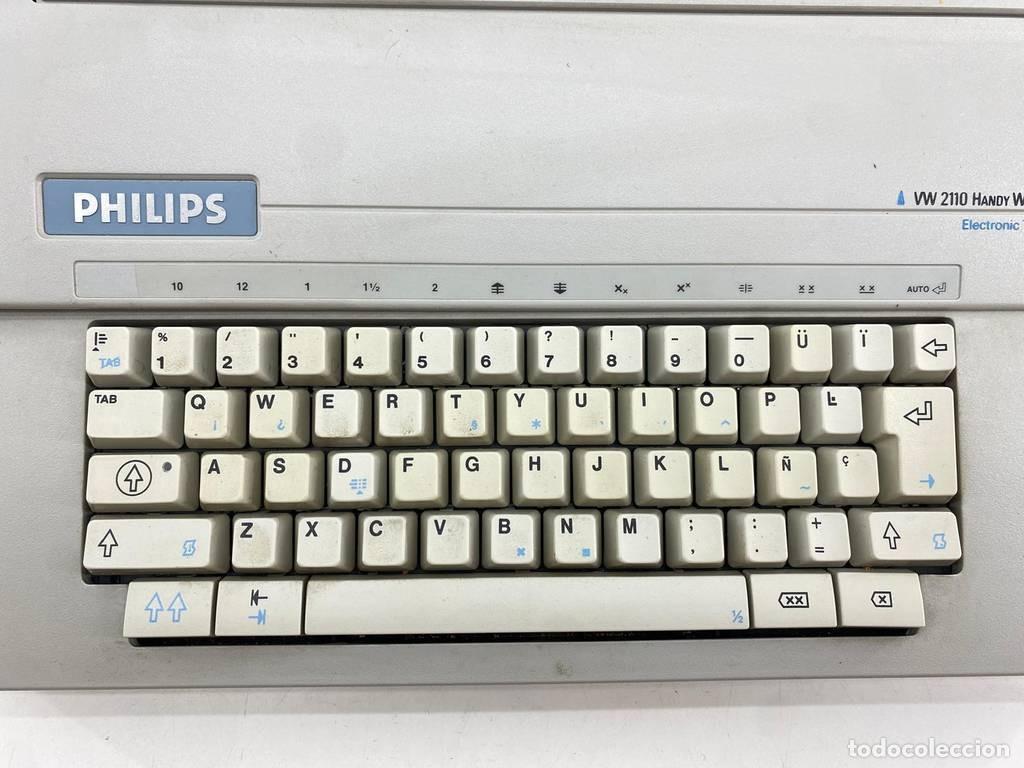 Vintage: M&Aacute;QUINA DE ESCRIBIR PHILIPS - Foto 5