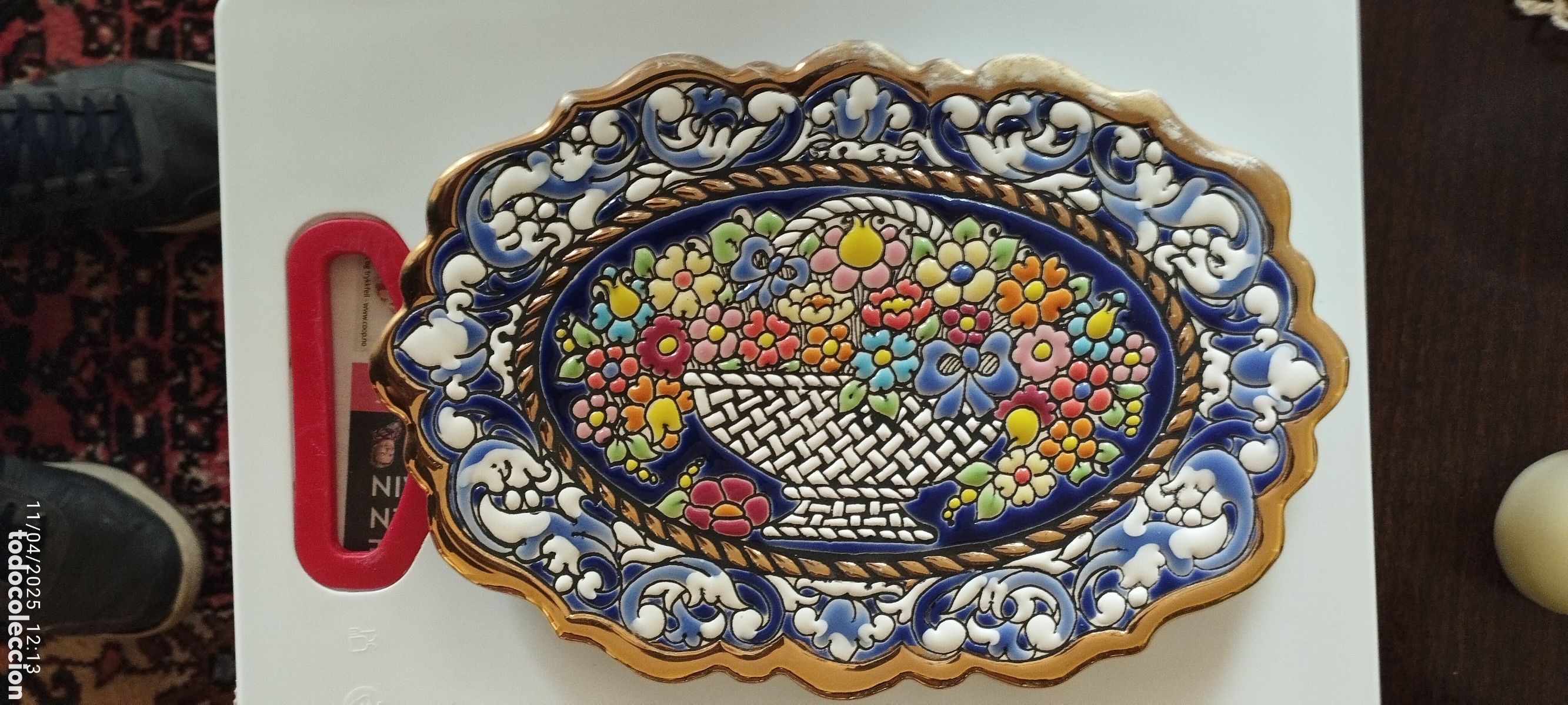 Vintage: Plato Cer&aacute;mica Cercolon