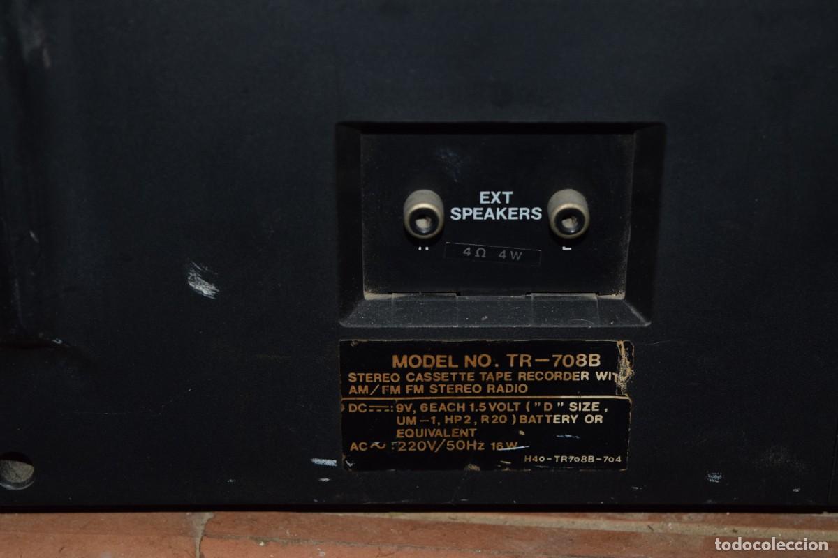 Vintage: dynas tr 708 b radiocassete - Foto 5