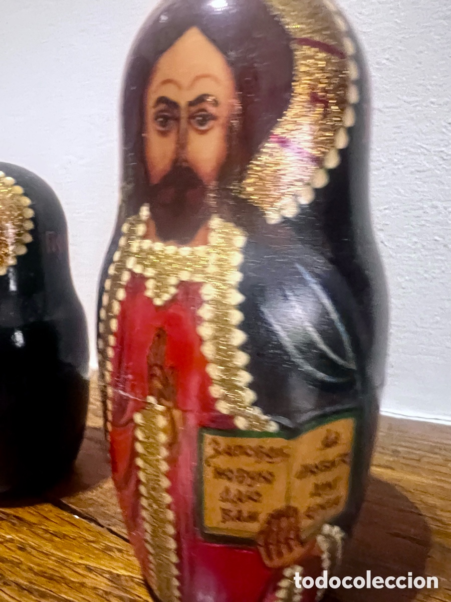 Vintage: Mu&ntilde;ecas rusas . Iconos . Matriuscas. - Foto 4