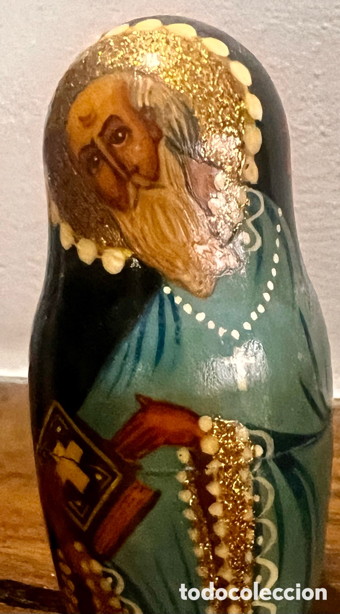 Vintage: Mu&ntilde;ecas rusas . Iconos . Matriuscas. - Foto 6