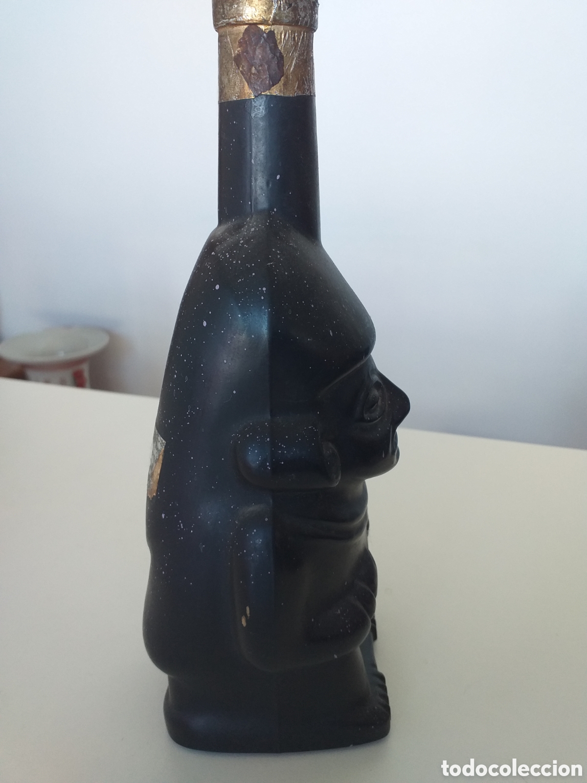 Vintage: Antigua Botella de Pisco Peruana - Foto 5