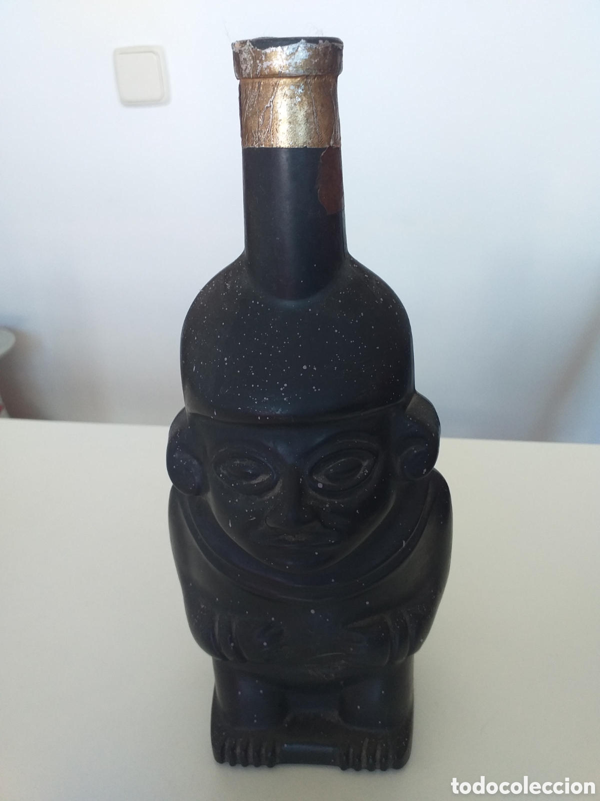 Vintage: Antigua Botella de Pisco Peruana - Foto 1
