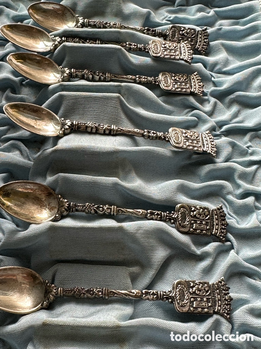 Vintage: Cucharas moka vintage - Foto 4