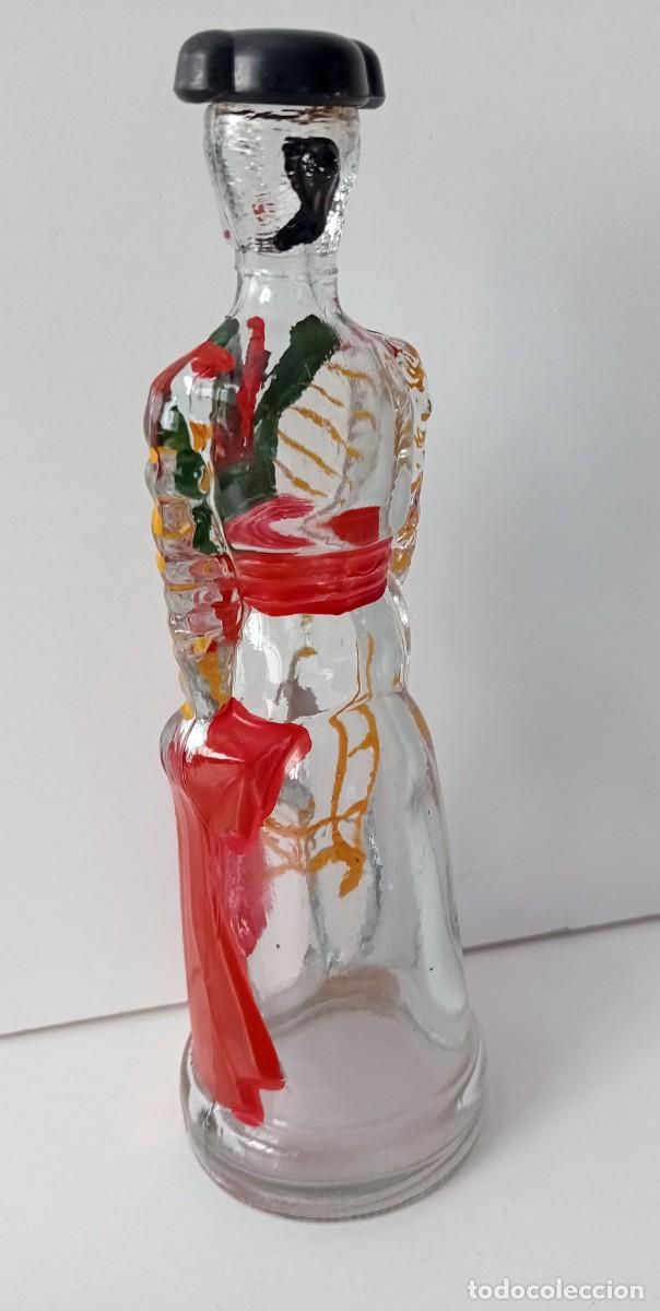 Vintage: BOTELLA FIGURA TORERO - Foto 2