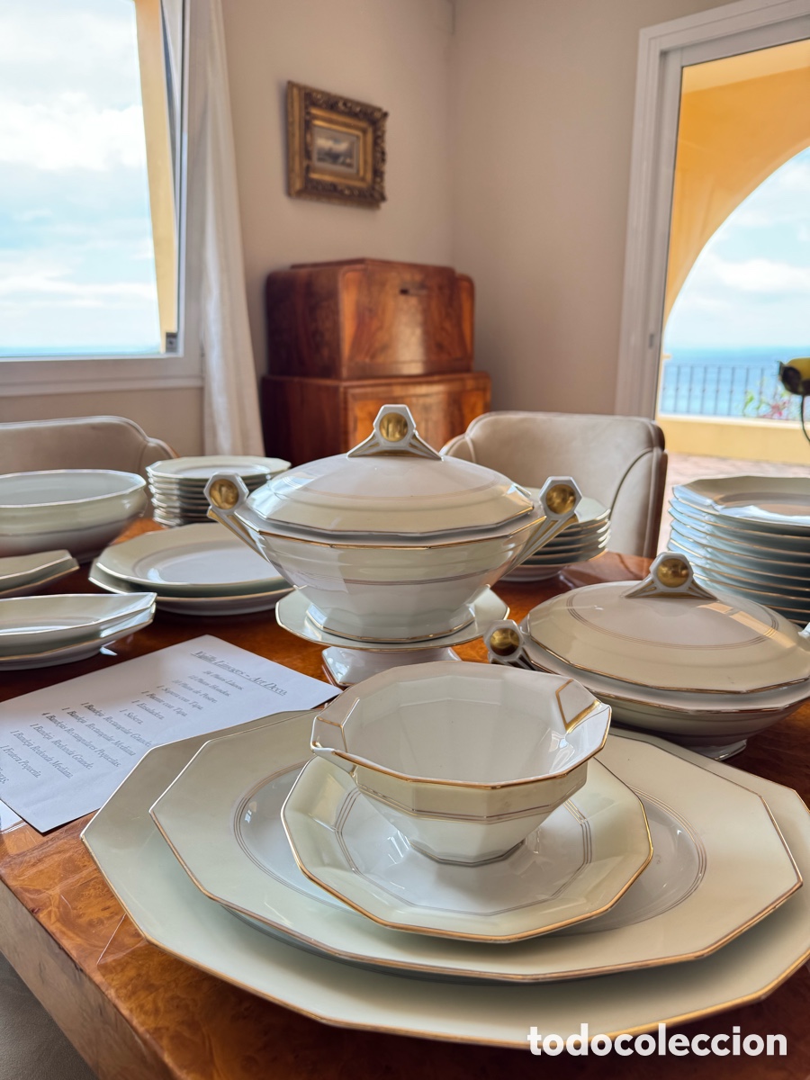 Vintage: Vajilla Limoges - Art Deco - Foto 3