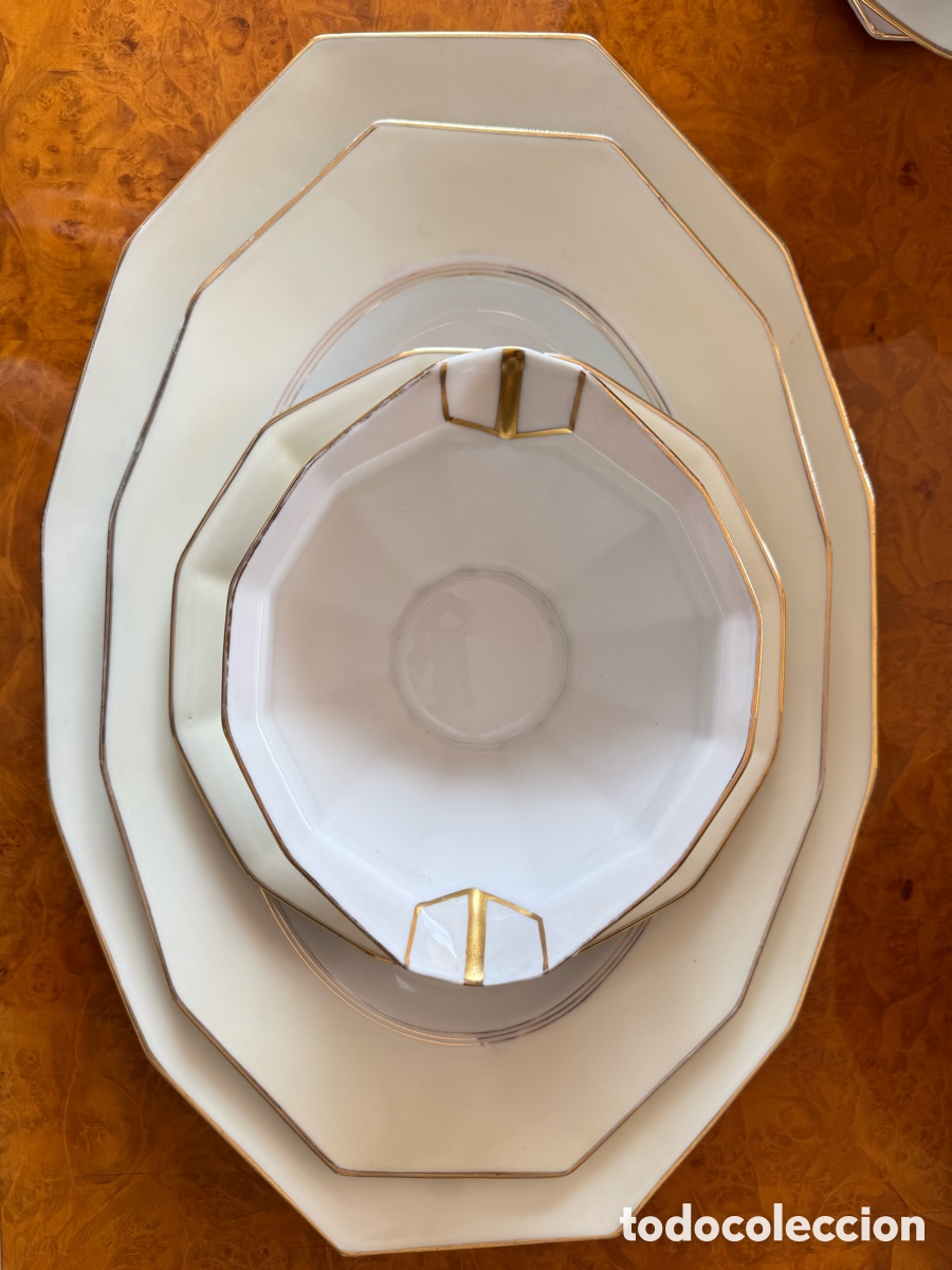 Vintage: Vajilla Limoges - Art Deco - Foto 5