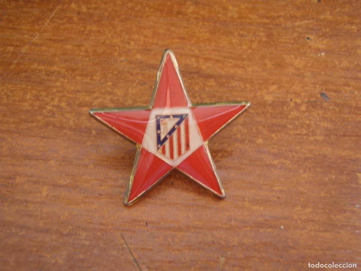 Vintage: PIN ESTRELLA ATLETICO DE MADRID UNICO!!! - Foto 1