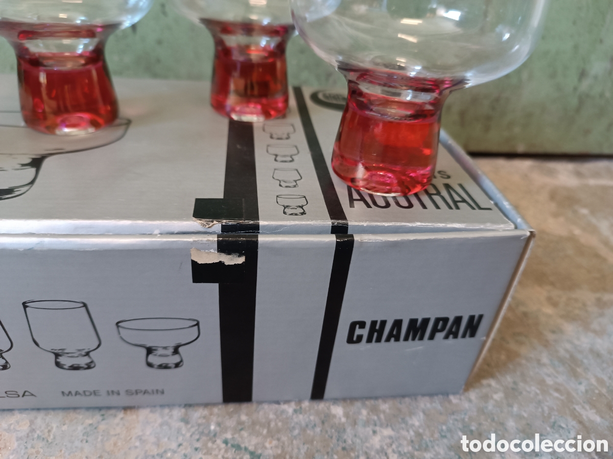Vintage: Copas chapan a&ntilde;os 70 nuevas - Foto 3