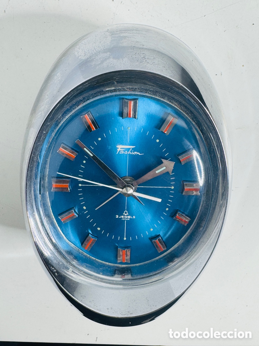 Vintage: Fashion Egg Clock Space Age Design - Foto 2