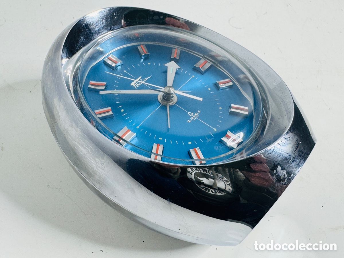 Vintage: Fashion Egg Clock Space Age Design - Foto 3