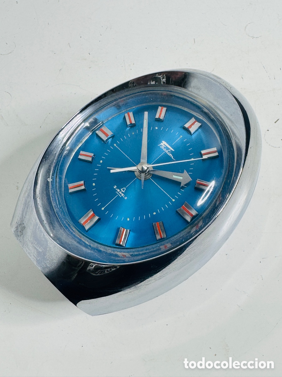 Vintage: Fashion Egg Clock Space Age Design - Foto 4
