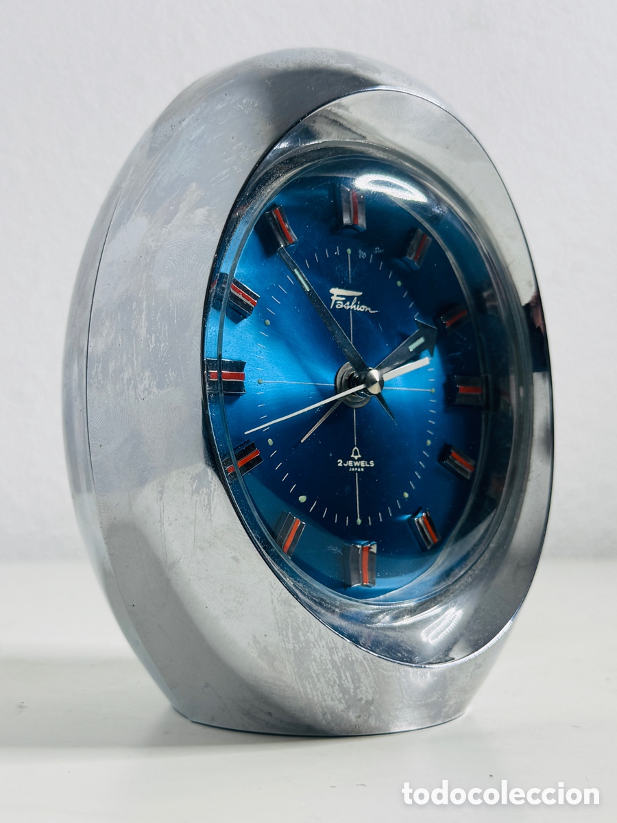 Vintage: Fashion Egg Clock Space Age Design - Foto 5