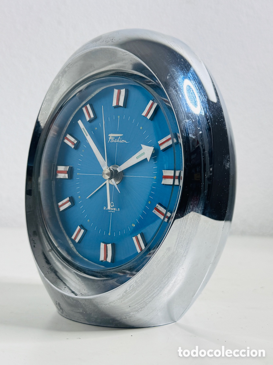 Vintage: Fashion Egg Clock Space Age Design - Foto 8