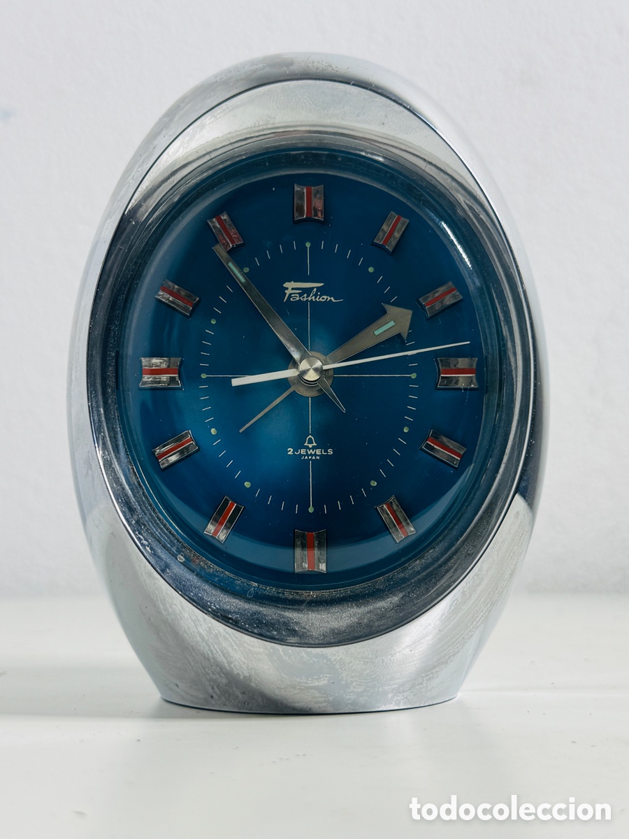Vintage: Fashion Egg Clock Space Age Design - Foto 9