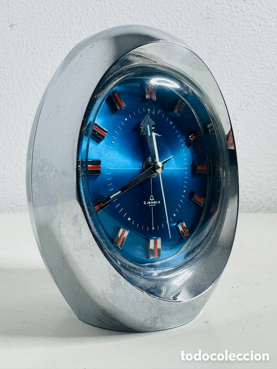 Vintage: Fashion Egg Clock Space Age Design - Foto 12