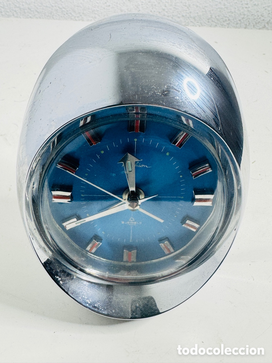 Vintage: Fashion Egg Clock Space Age Design - Foto 14