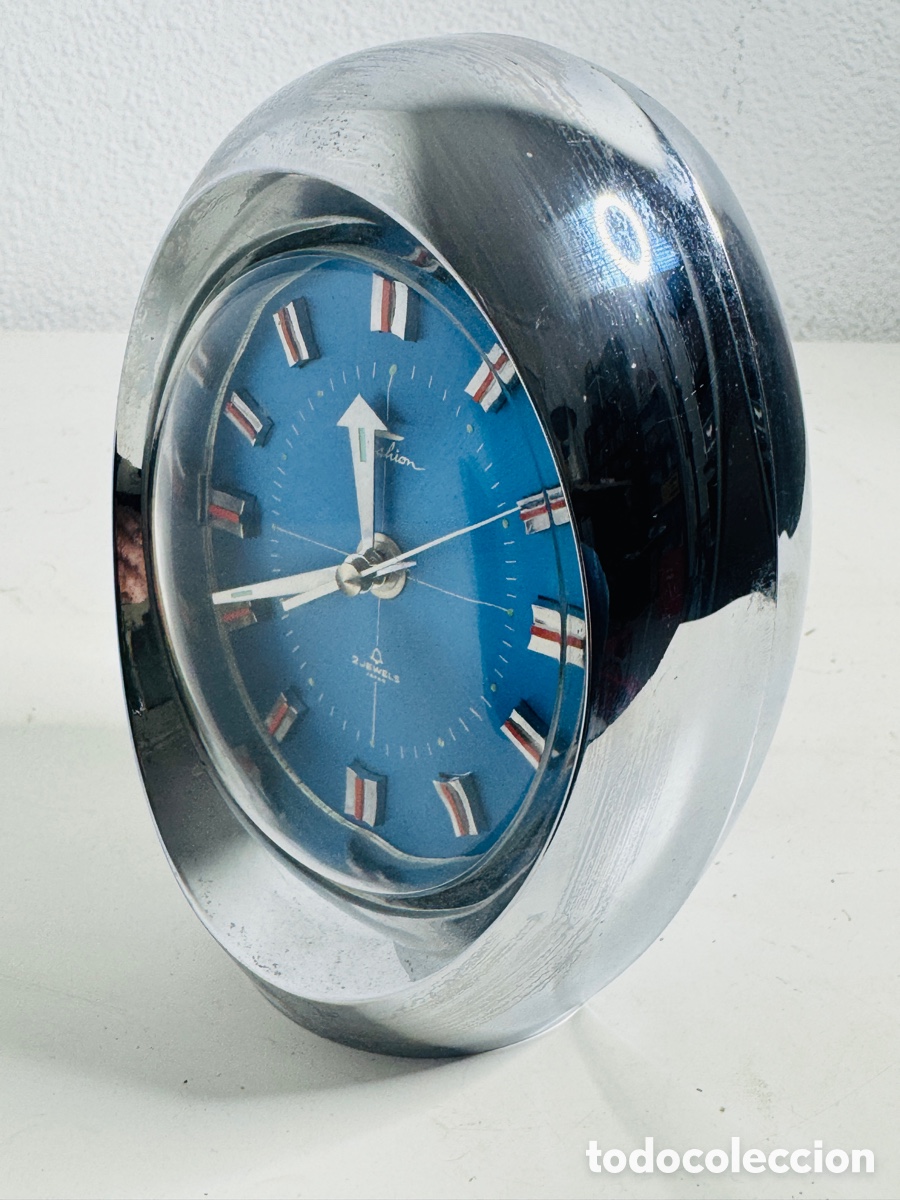 Vintage: Fashion Egg Clock Space Age Design - Foto 16
