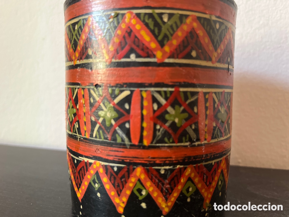 Vintage: Joyero/Caja inca pintada a mano - Foto 2