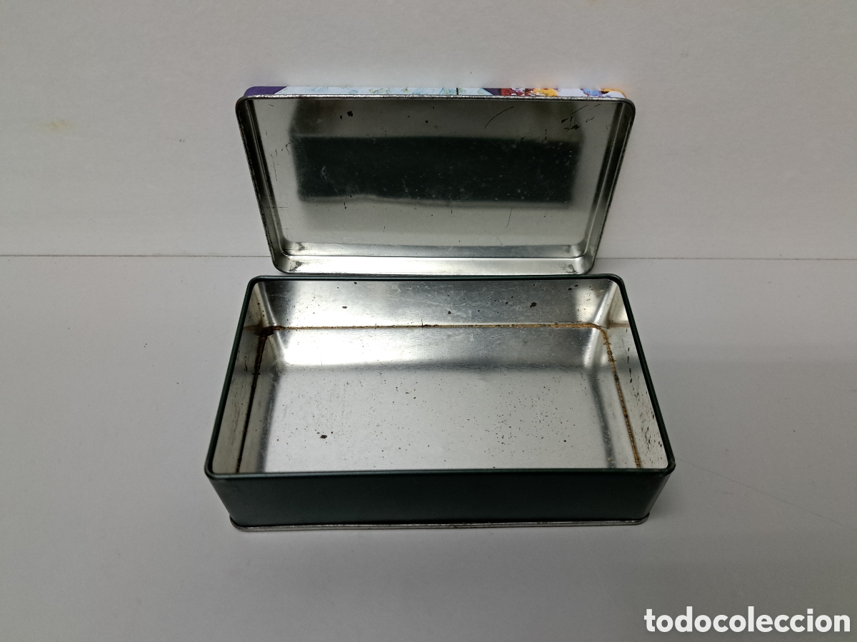 Vintage: Caja met&aacute;lica peque&ntilde;a Codorniu - Foto 2