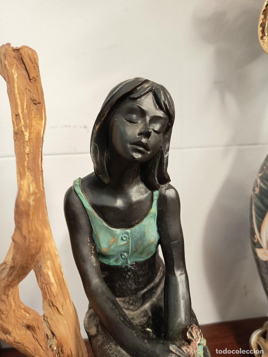 Vintage: Escultura Mujer de Vald&iacute;var - Foto 2
