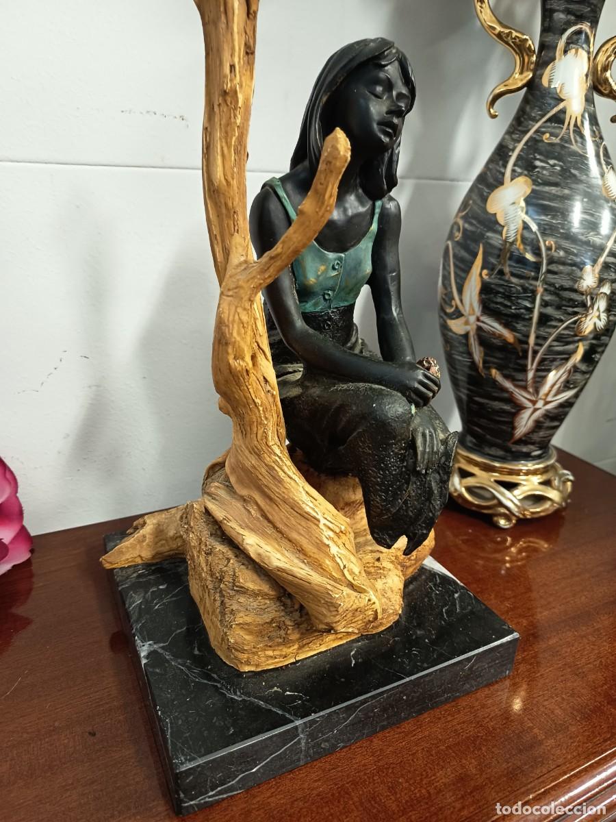 Vintage: Escultura Mujer de Vald&iacute;var - Foto 3