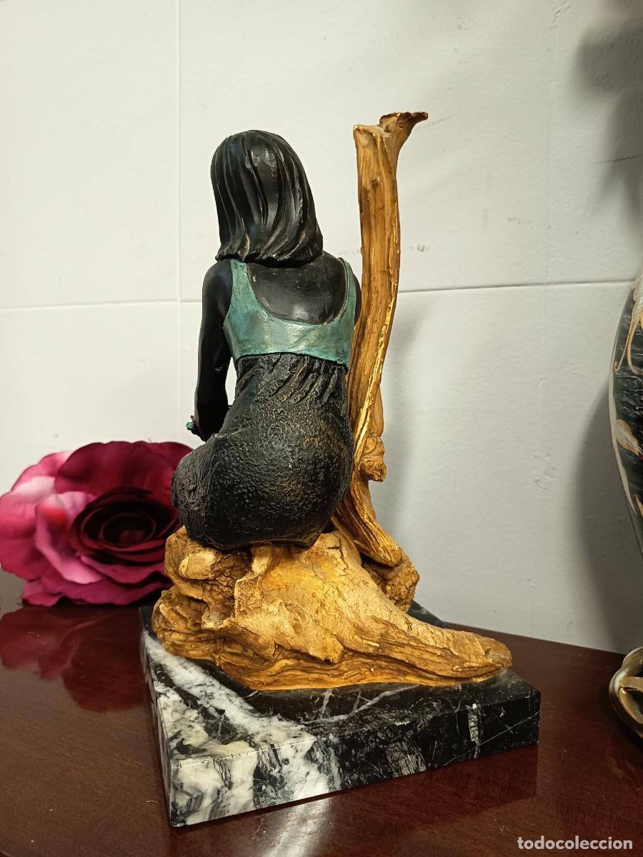 Vintage: Escultura Mujer de Vald&iacute;var - Foto 5